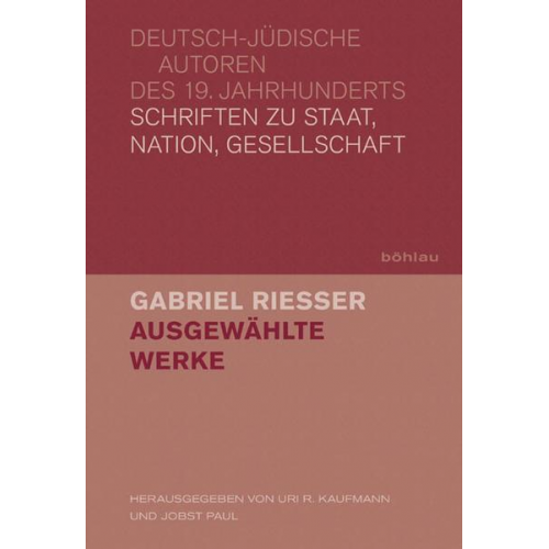 Gabriel Riesser - Ausgewählte Werke