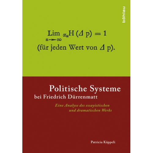 Patricia Käppeli - Politische Systeme bei Friedrich Dürrenmatt
