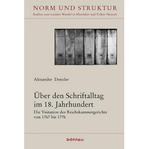 Alexander Denzler - Über den Schriftalltag im 18. Jahrhundert