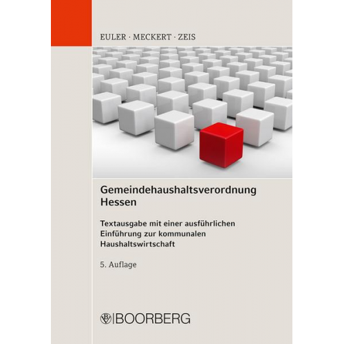 Thomas Euler & Bearb. v. Stefan Gieltowski u. Matthias J. Mecker & Adelheid Zeis - Gemeindehaushaltsverordnung Hessen
