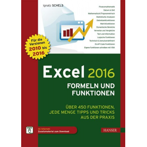 Ignatz Schels - Excel 2016 Formeln und Funktionen