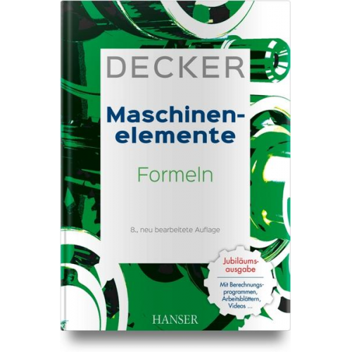 Karlheinz Kabus - Decker Maschinenelemente - Formeln