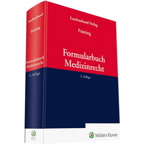 Formularbuch Medizinrecht