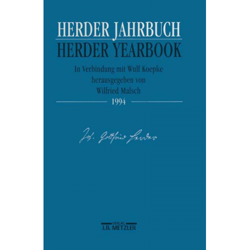 Herder Jahrbuch / Herder Yearbook 1994