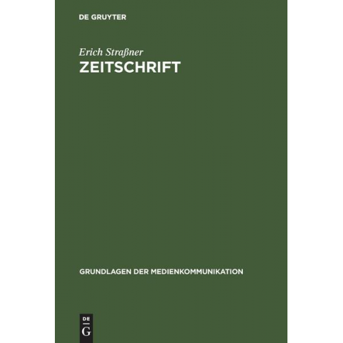 Erich Strassner - Zeitschrift