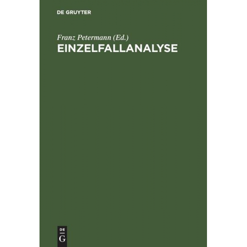 Franz Petermann - Einzelfallanalyse