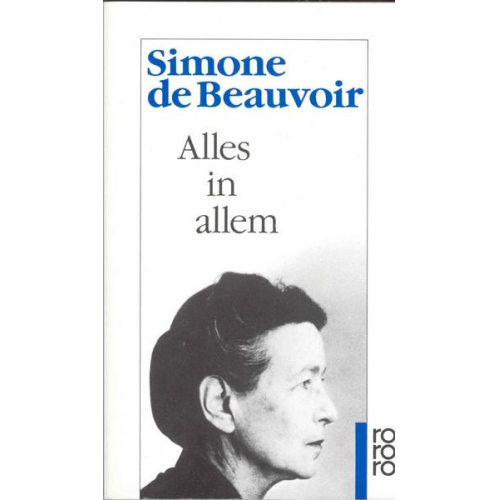 Simone de Beauvoir - Alles in allem