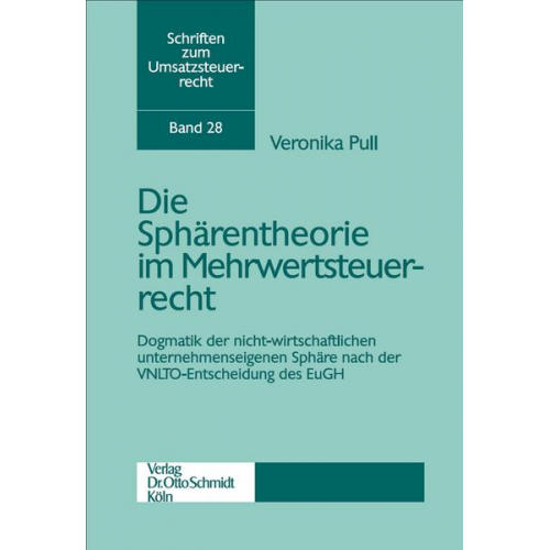 Veronika Pull - Sphärentheorie im Mehrwertsteuerrecht