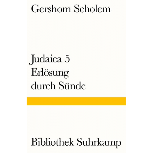 Gershom Scholem - Judaica V