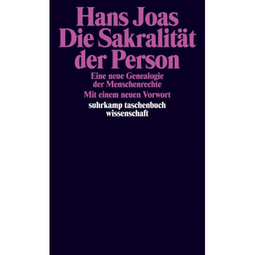 Hans Joas - Die Sakralität der Person