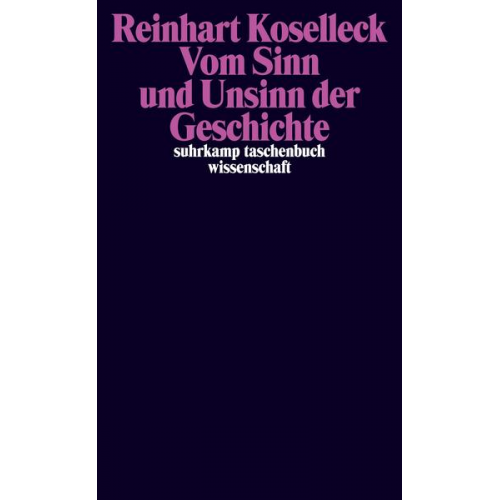 Reinhart Koselleck - Vom Sinn und Unsinn der Geschichte