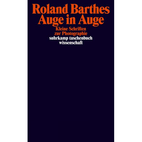 Roland Barthes - Auge in Auge