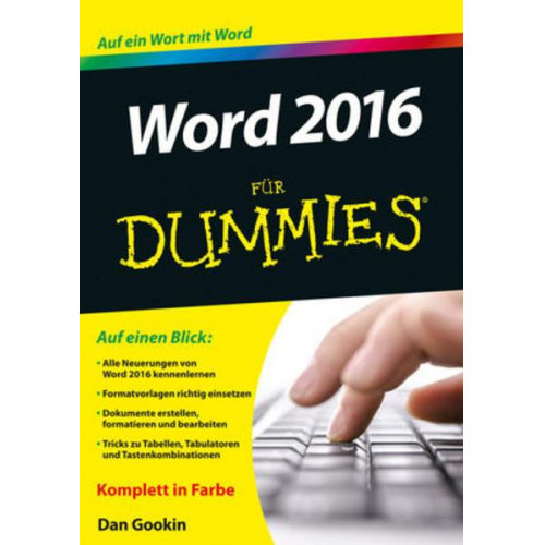 Dan Gookin - Word 2016 für Dummies