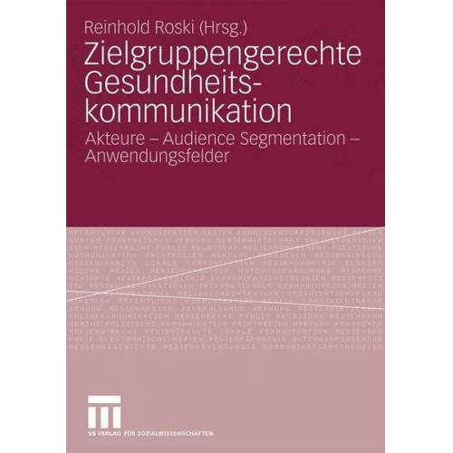 Reinhold Roski - Zielgruppengerechte Gesundheitskommunikation