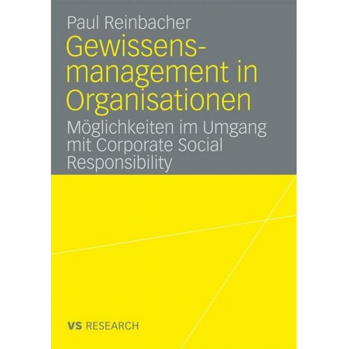 Paul Reinbacher - Gewissensmanagement in Organisationen