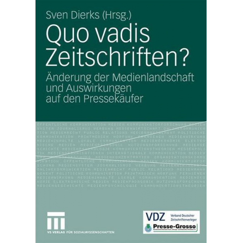 Sven Dierks - Quo vadis Zeitschriften?