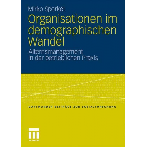 Mirko Sporket - Organisationen im demographischen Wandel