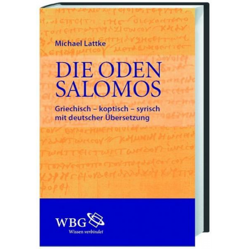 Michael Lattke - Die Oden Salomons