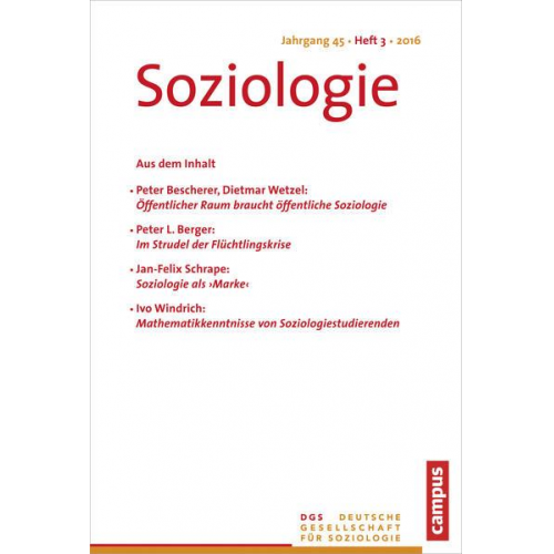 Soziologie 3.2016