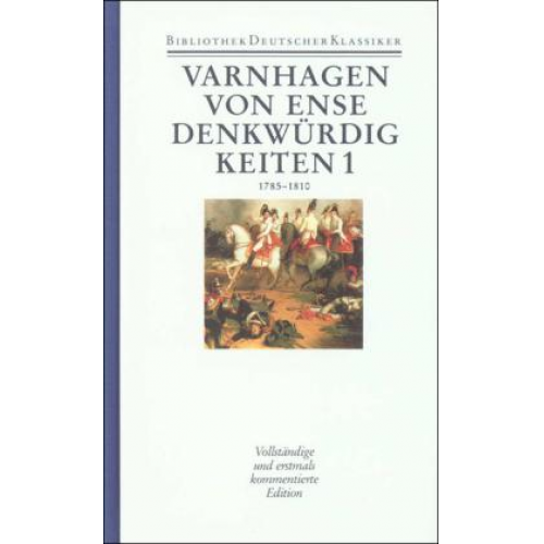 Karl August Varnhagen Ense - Werke in fünf Bänden