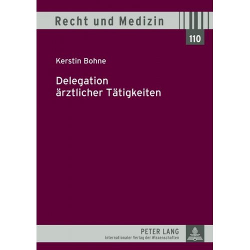 Kerstin Bohne - Delegation ärztlicher Tätigkeiten