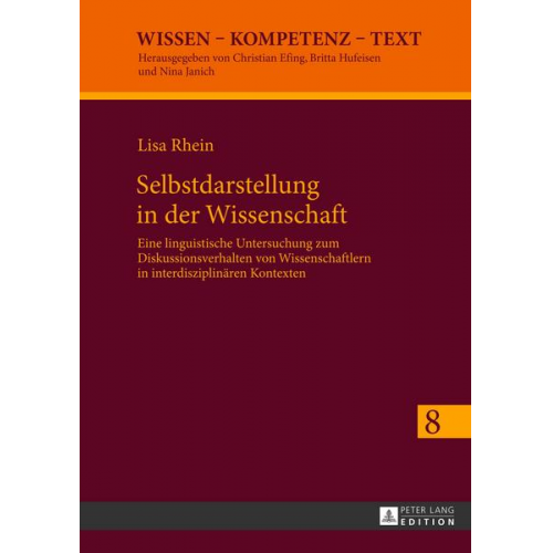 Lisa Rhein - Selbstdarstellung in der Wissenschaft