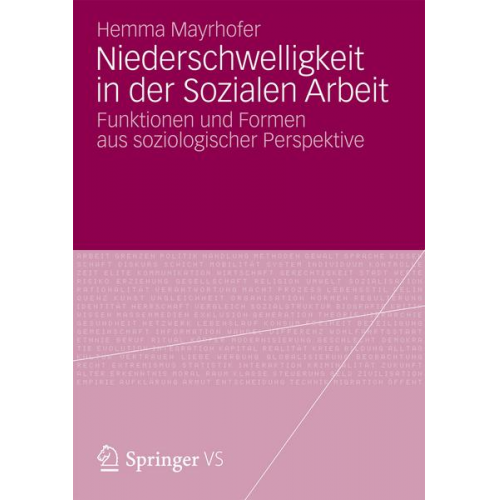 Hemma Mayrhofer - Niederschwelligkeit in der Sozialen Arbeit