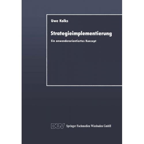 Uwe Kolks - Strategieimplementierung