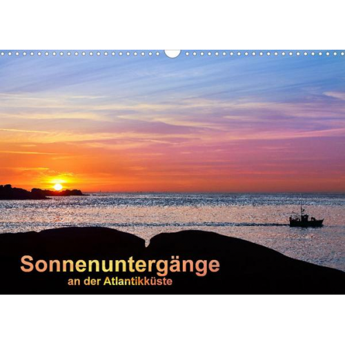 Etienne Benoît - Sonnenuntergänge an der Atlantikküste (Wandkalender 2023 DIN A3 quer)