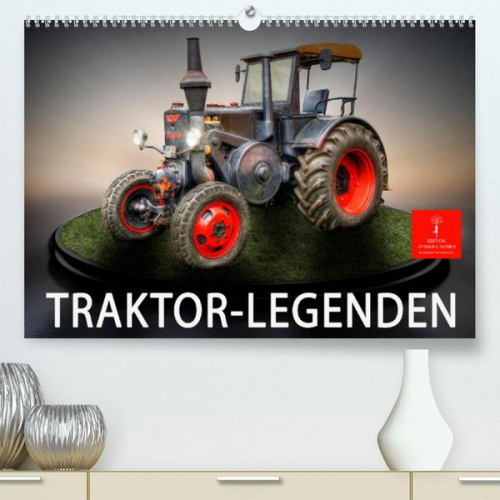 Peter Roder - Traktor - Giganten (Premium, hochwertiger DIN A2 Wandkalender 2023, Kunstdruck in Hochglanz)