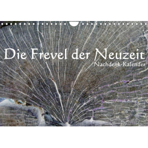 Jürgen Lemmermann - Die Frevel der Neuzeit - Nachdenk-Kalender (Wandkalender 2023 DIN A4 quer)