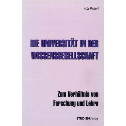 Ada Pellert - Die Universität in der Wissensgesellschaft