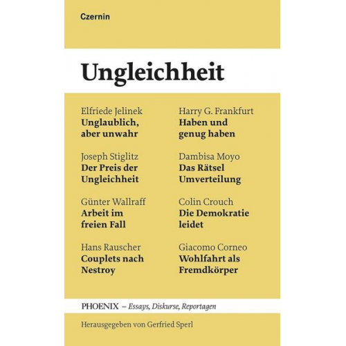 Ungleichheit