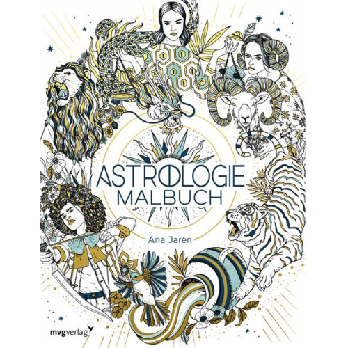 Ana Jarén - Astrologie-Malbuch