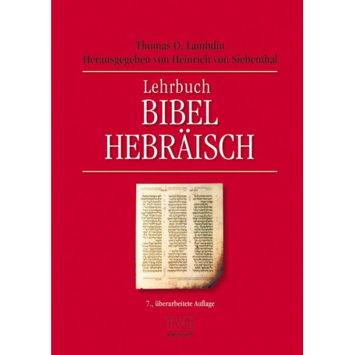 Thomas O. Lambdin - Lehrbuch Bibel Hebräisch