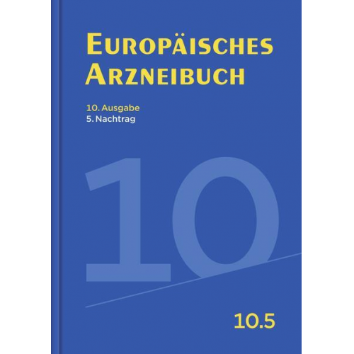 Europäisches Arzneibuch 10. Ausgabe, 5. Nachtrag