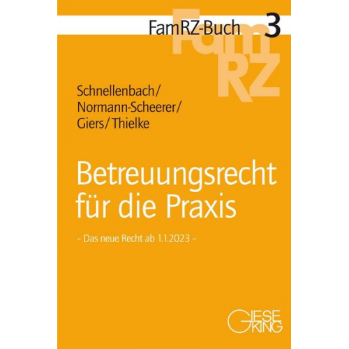 Annette Schnellenbach & Sabine Normann-Scheerer & Michael Giers & Ulrike Thielke - Betreuungsrecht für die Praxis