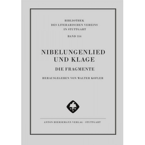 Nibelungenlied und Klage