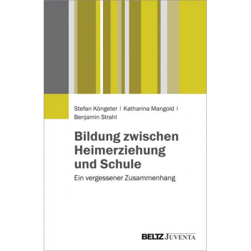 Stefan Köngeter & Katharina Mangold & Benjamin Strahl - Bildung zwischen Heimerziehung und Schule