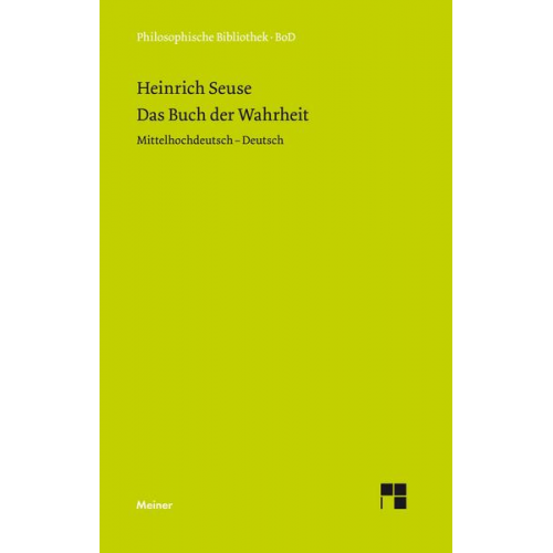 Heinrich Seuse - Das Buch der Wahrheit