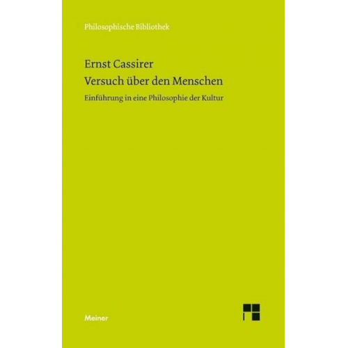 Ernst Cassirer - Versuch über den Menschen
