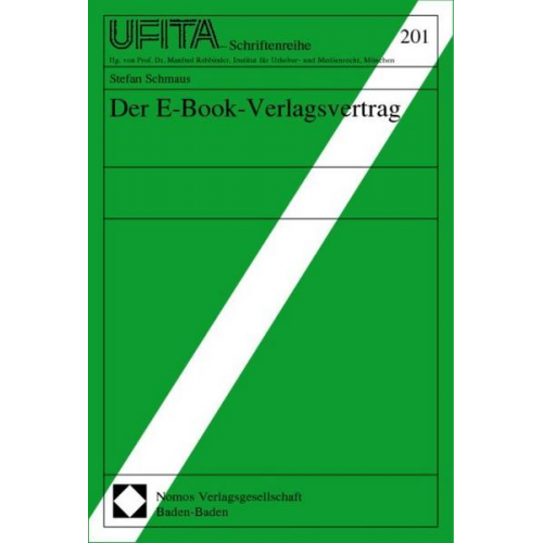 Stefan Schmaus - Der E-Book-Verlagsvertrag