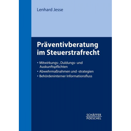 Lenhard Jesse - Präventivberatung im Steuerstrafrecht