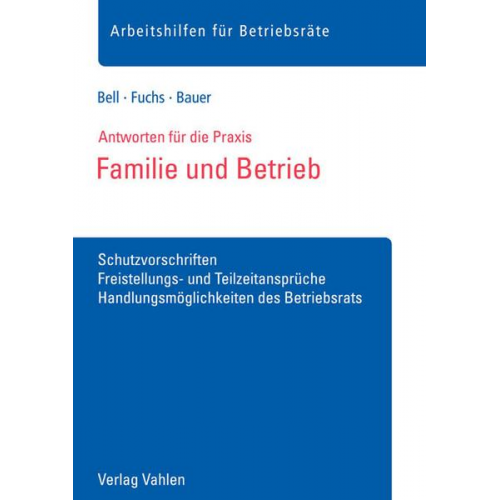 Regina Bell & Christiane Fuchs & Anna Bauer - Familie und Betrieb