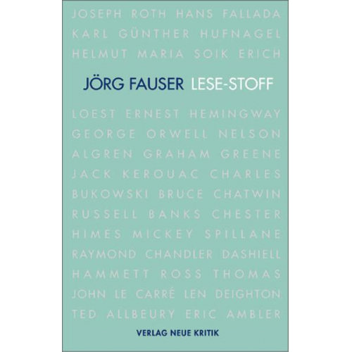 Jörg Fauser - Lese-Stoff