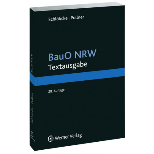 BauO NRW Textausgabe