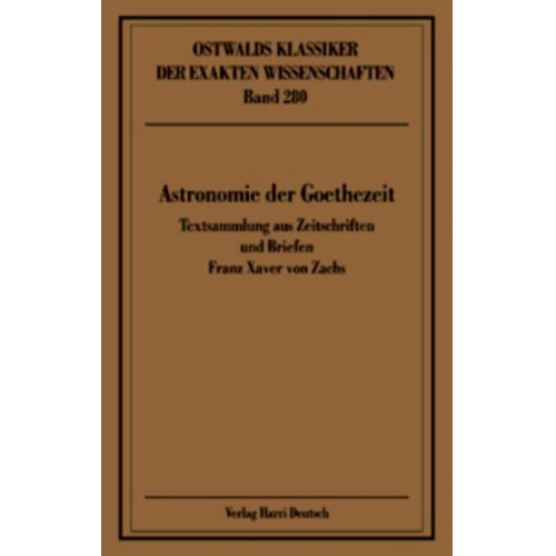 Astronomie der Goethezeit (Zach)