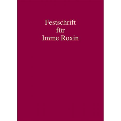 Festschrift für Imme Roxin