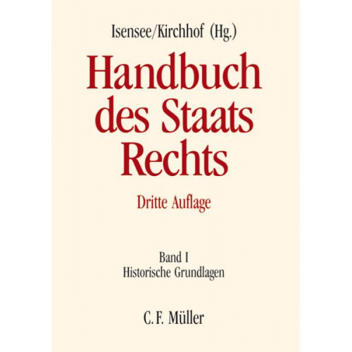 Josef Isensee & Paul Kirchhof - Handbuch des Staatsrechts