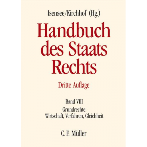 Rüdiger Breuer & Paul Kirchhof & Franz-Ludwig Knemeyer & Walter Leisner & Markus Möstl - Handbuch des Staatsrechts